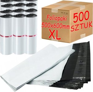 Pako Foliopaki Kurierskie Białe XL 500x600mm - 500 szt. 2