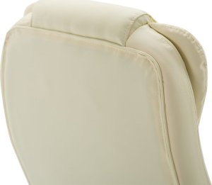 Krzesło biurowe Pako Fotel biurowy skóra eko z masażem biały 10