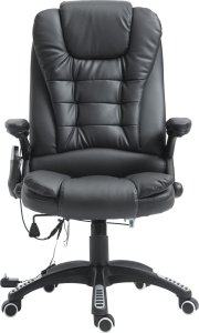 Krzesło biurowe Pako Fotel biurowy z masażem czarny 16