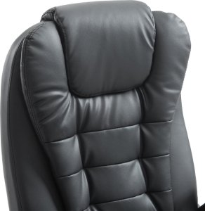 Krzesło biurowe Pako Fotel biurowy z masażem czarny 18