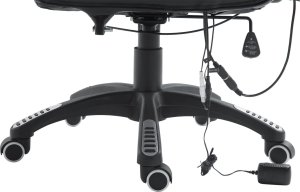 Krzesło biurowe Pako Fotel biurowy z masażem czarny 20