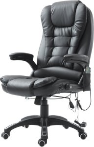 Krzesło biurowe Pako Fotel biurowy z masażem czarny 9