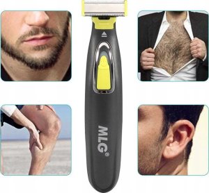 Golarka GOLARKA MĘSKA ELEKTRYCZNA MASZYNKA DO GOLENIA CIAŁA TWARZY BRODY TRYMER 4