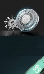 Golarka GOLARKA MĘSKA MASZYNKA DO GOLENIA TWARZY BRODY ELEKTRYCZNA BEZPRZEWODOWA 6