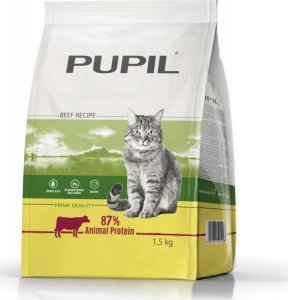 PUPIL Prime Karma sucha dla kota PUPIL Prime bogata w wołowinę z warzywami 1,5 kg 2