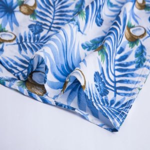 Island Vibes Koszula Hawajska Męska Na Lato Wakacje Przewiewna Bawełna Island Vibes R.xl 5