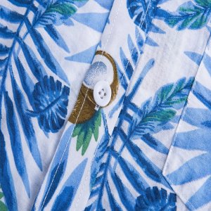 Island Vibes Koszula Hawajska Męska Na Lato Wakacje Przewiewna Bawełna Island Vibes R.xl 6