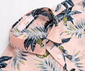 Island Vibes Koszula Hawajska Męska Na Lato Wakacje Przewiewna Bawełna Island Vibes Xxl 3