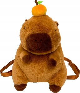 Plecak Pluszowy Plecaczek Kapibara Do Szkoły Przedszkola Capybara 35 Cm 6