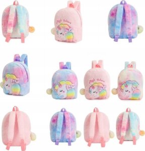 PlushBack Plecak Pluszowy Plecaczek Unicorn Dla Dziecka Do Przedszkola Jednorożec 9