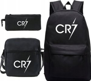 Skibi Plecak Szkolny Do Szkoły Tornister Cristiano Ronaldo Cr7 + Piórnik Torba 2