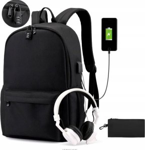 Skibi Plecak Szkolny Do Szkoły Tornister Cristiano Ronaldo Cr7 + Piórnik Torba 5