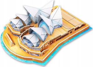 Piececool Puzzle 3D Opera W Sydney House Premium Dla Dzieci I Dorosłych 24Cm 34El. 5