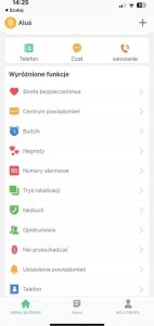 SMARTWATCH DLA DZIECI ZEGAREK SIM LBS LED POLSKI ZEGAREK DZIECKA NIEBIESKI 5