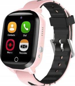 SMARTWATCH DLA DZIECI ZEGAREK SIM POLSKI DZIECKA RÓŻOWY TELEFON APARAT GRY 5