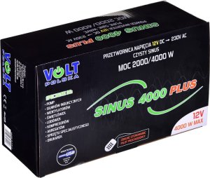 Agregat Volt Przetwornica napięcia SINUS PLUS 4000 12/230V (2000/4000W) + PILOT 8