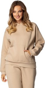Dkaren Bluza DK-K-B6 CAPPUCCINO BAWEŁNA GRUBA (kolor CAPPUCCINO, rozmiar L) 1