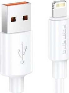 Kabel USB Foneng Kabel USB-A do Lightning Foneng X108 2,4A, 1m (biały) 1