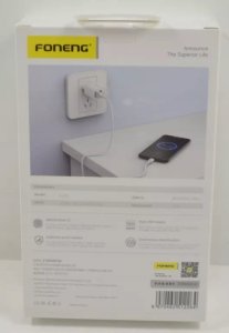 Ładowarka Foneng Ładowarka sieciowa Foneng EU53 2xUSB-A,  2,4A (Biała) + kabel USB-A doLightning 5