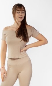 Dkaren Bluzka Bayo CAPPUCCINO BAWEŁNA PRĄŻKI (kolor CAPPUCCINO, rozmiar M) 1