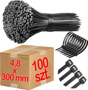 Pako Opaski Zaciskowe Trytki 4,8 x 300 mm - 100 szt. 2