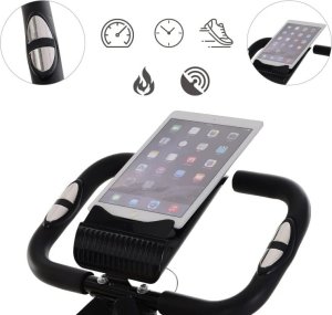 Rower stacjonarny Pako Rower Stacjonarny 2w1 Składany Magnetyczny Czarny PAKO A90-196 7