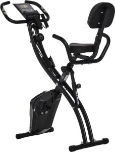 Rower stacjonarny Pako Rower Stacjonarny 2w1 Składany Magnetyczny Czarny PAKO A90-196 10