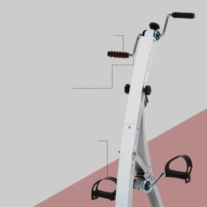 Rower stacjonarny Pako Rower Treningowy Dla Seniorów 2w1 Biały PAKO A90-158 11