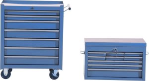 Wózek narzędziowy Pako Wózek Narzędziowy 16 Szuflad 61,5 x 33 x 113 cm - Niebieski 6