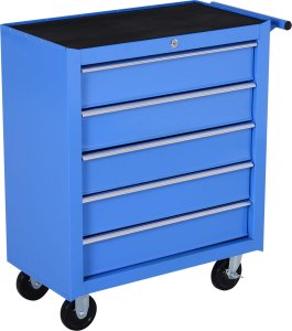 Wózek narzędziowy Pako Wózek Narzędziowy 5 Szuflad - Niebieski 2