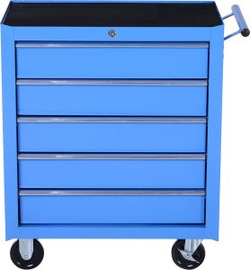 Wózek narzędziowy Pako Wózek Narzędziowy 5 Szuflad - Niebieski 3