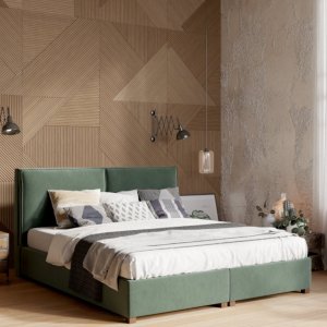 Bofurniture Łóżko Hamilton Kontynentalne 200x200 cm, Grupa Premium, Pojemnik: Tak 1