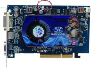 Karta graficzna Sapphire Radeon HD 2600 Pro 512MB HD2600Pro 512MB 128bit TV DVI 1