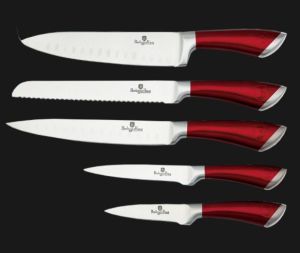 Berlinger Haus 6 częściowy zestaw czerwone Passion Collection (BH/2135) 6