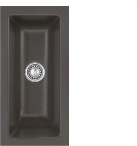 Zlewozmywak SYSTEMCERAM Systemceram Mera 16 U Schiefer, zlewozmywak ceramiczny, korek manualny 1