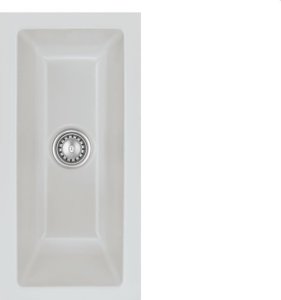 Zlewozmywak SYSTEMCERAM Systemceram Mera 16 U Alu, zlewozmywak ceramiczny, korek manualny 1