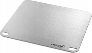 GI.METAL Gi.Metal Cooking plate to cook pizza at home, 40x35 cm, stainless steel 4mm 1