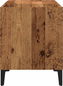 vidaXL Szafka na płyty, stare drewno, 84,5x38x48 cm 5