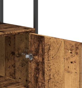 vidaXL Szafka, stare drewno, 70x30x80 cm 7