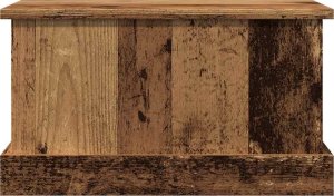 vidaXL Skrzynia, stare drewno, 30x50x28 cm, materiał drewnopochodny 5
