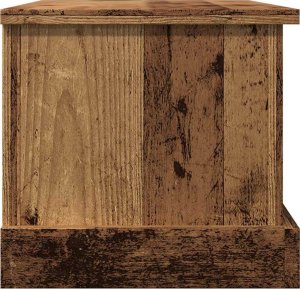 vidaXL Skrzynia, stare drewno, 30x50x28 cm, materiał drewnopochodny 7