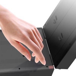 V-Tone PFP pianino cyfrowe przenośne składane niebieskie 88 klawiszy pulpit do nut pokrowiec USB-C 7