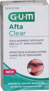 Sun Star Sunstar GUM, Afta Clear Spray 2420, 15 ml - Długi termin ważności! 3