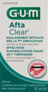 Sun Star Sunstar GUM, Afta Clear Spray 2420, 15 ml - Długi termin ważności! 5