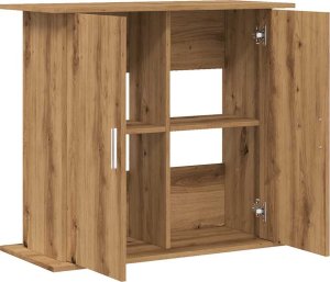 vidaXL vidaXL Szafka pod akwarium, dąb artisan, 81x36x73 cm 7