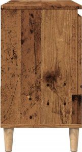 vidaXL vidaXL Szafka pod umywalkę, stare drewno, 65x33x60 cm 6