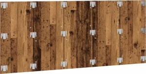 vidaXL vidaXL Wezgłowie łóżka, stare drewno, 200x1,5x80 cm 4