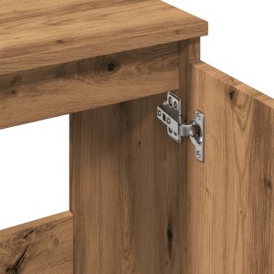 vidaXL Szafka pod umywalkę, dąb artisan, 58x33x60 cm 8