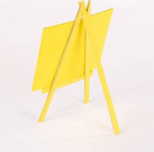 pincello Winietka tablica na drewnianej sztaludze, 21 x 1,4 x 28,5 cm 3