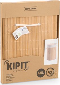 Kosz na pranie Kipit Bambusowy kosz na bieliznę COMFY PLACE, 48 l 3
